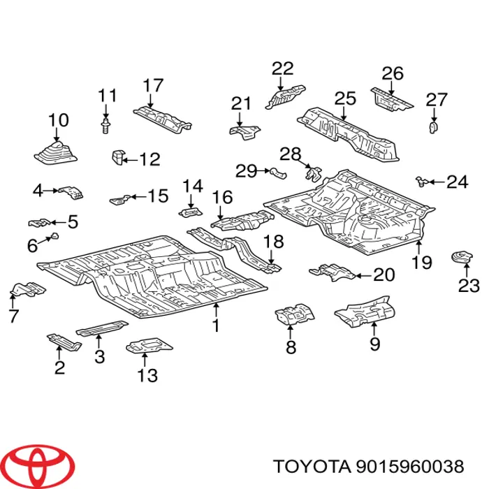 9015960038 Toyota