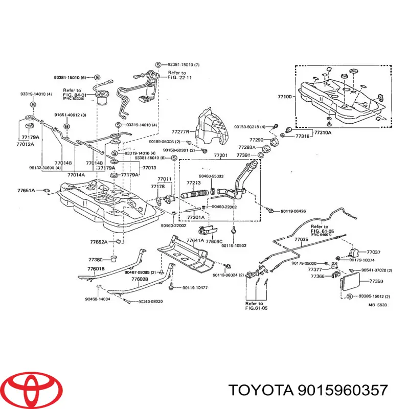 9015960357 Toyota