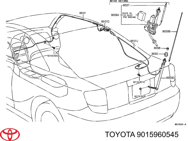 9015960545 Toyota