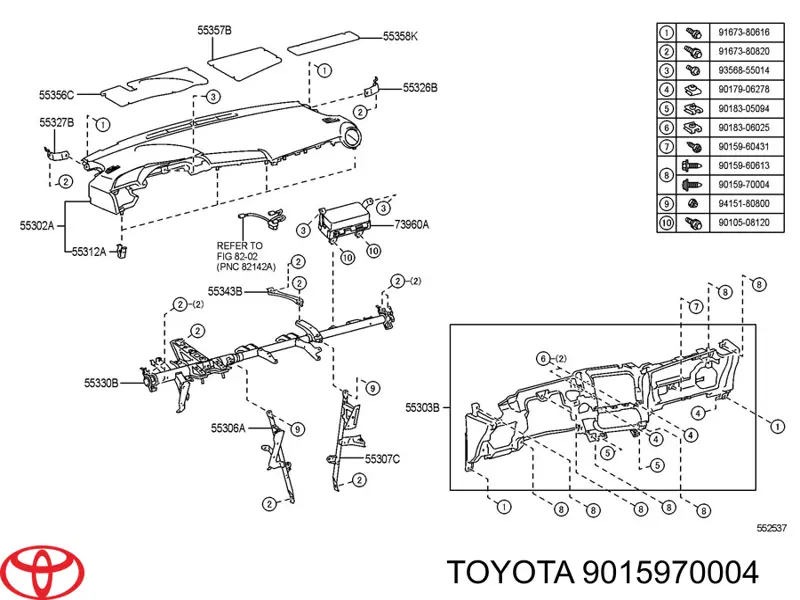  Toyota 9015970004 precio, desde  