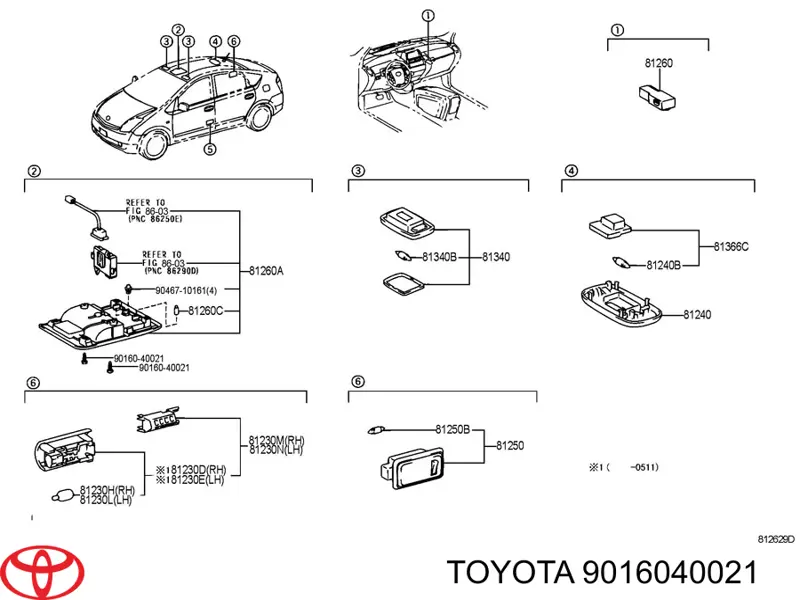 9016040021 Toyota