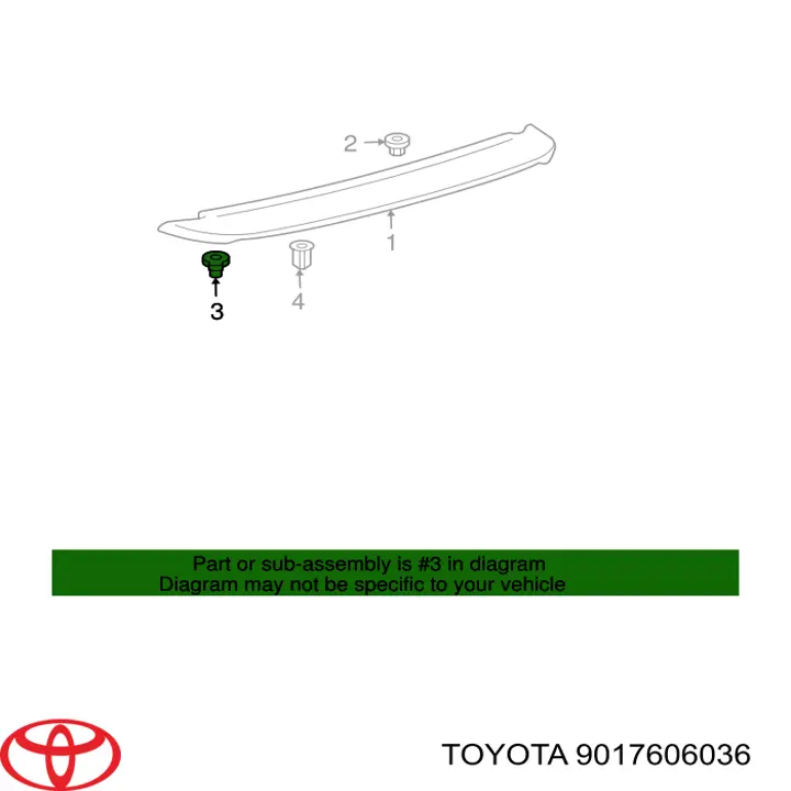  Toyota 9017606036 precio, desde 1,45 EUR
