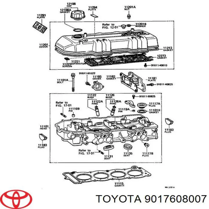 9017608007 Toyota