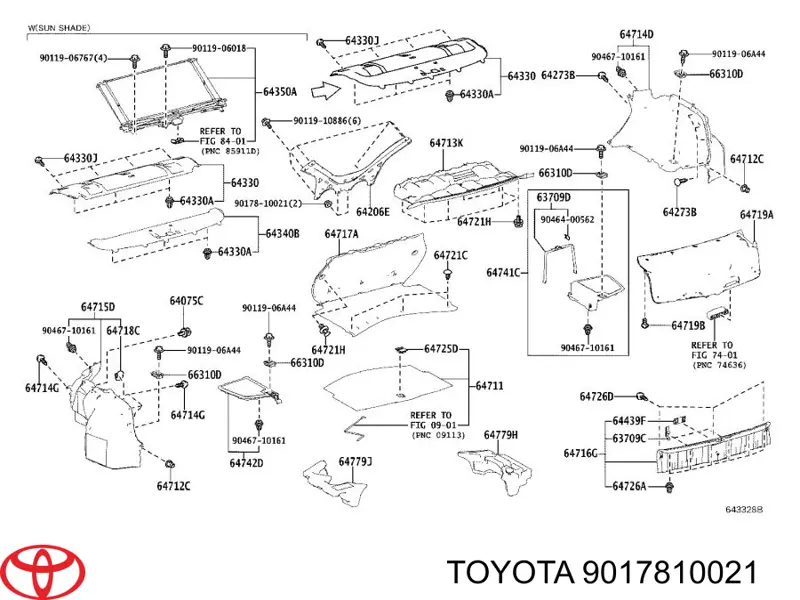 9017810021 Toyota