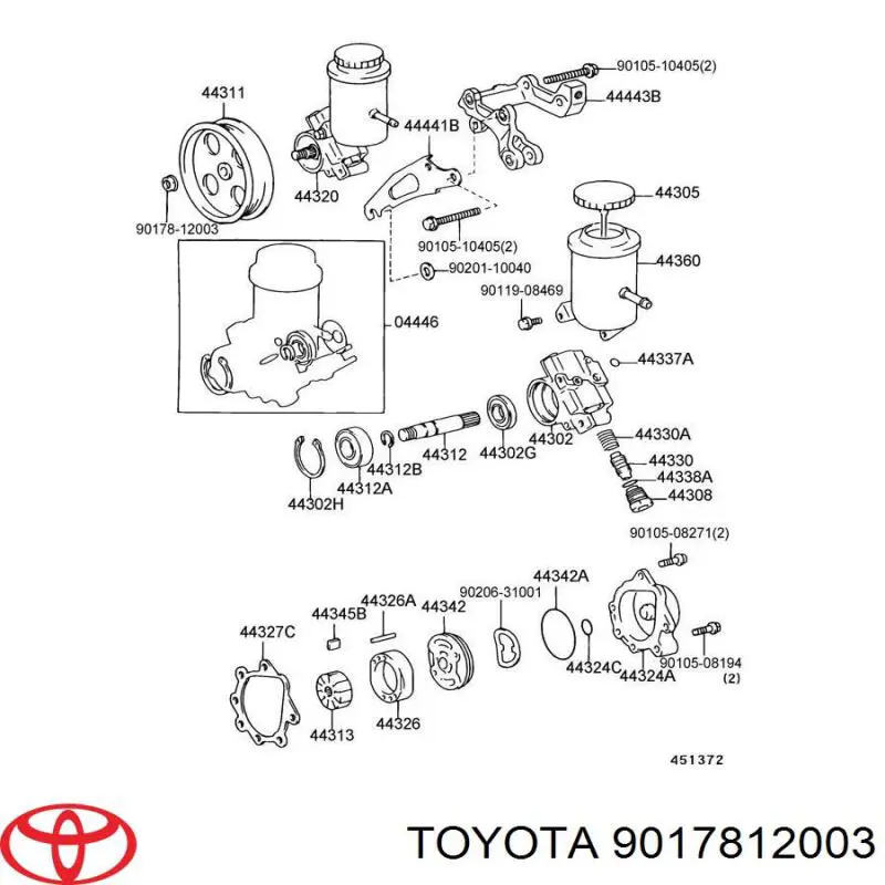 9017812003 Toyota