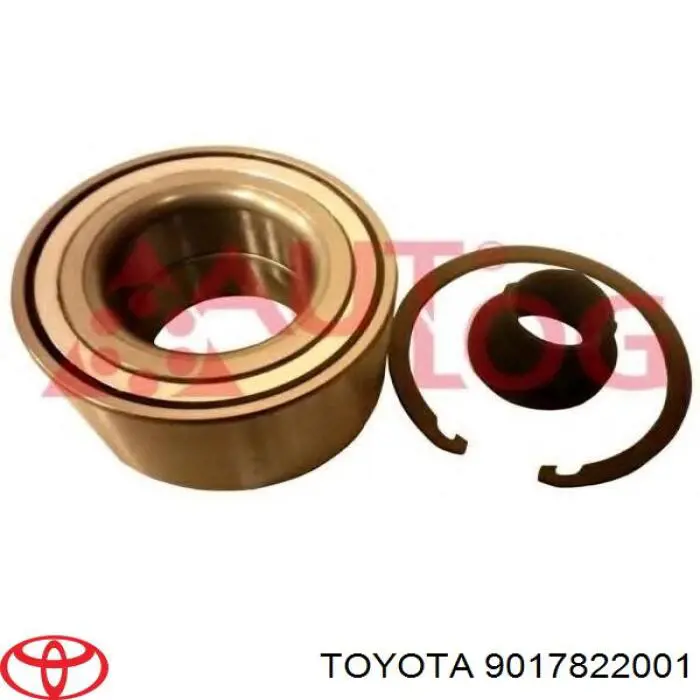 9017822001 Toyota cojinete de rueda delantero