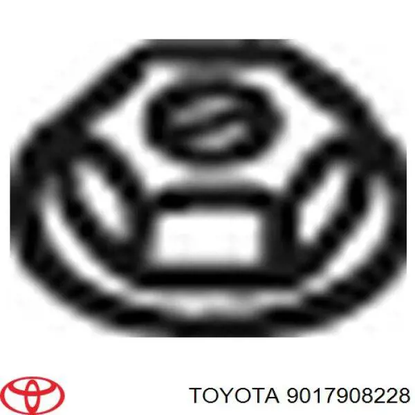 Comprar LR016965 Land Rover Tuerca de fijación del tubo de escape