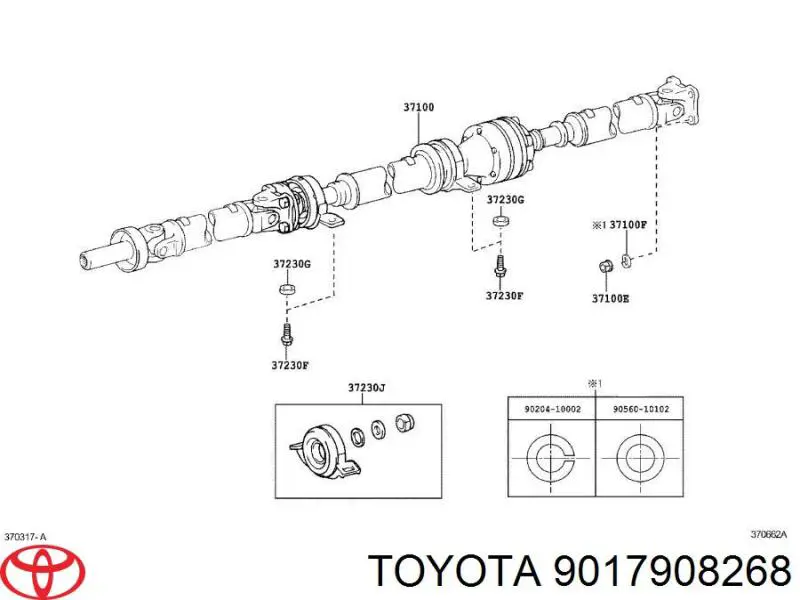 9017908268 Toyota