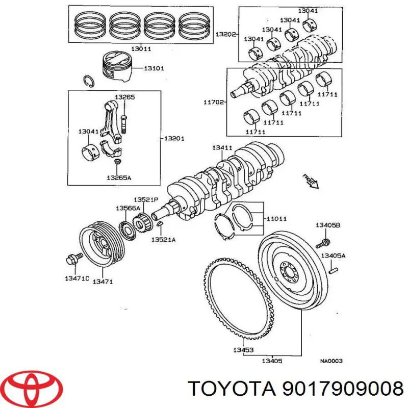 9017909008 Toyota