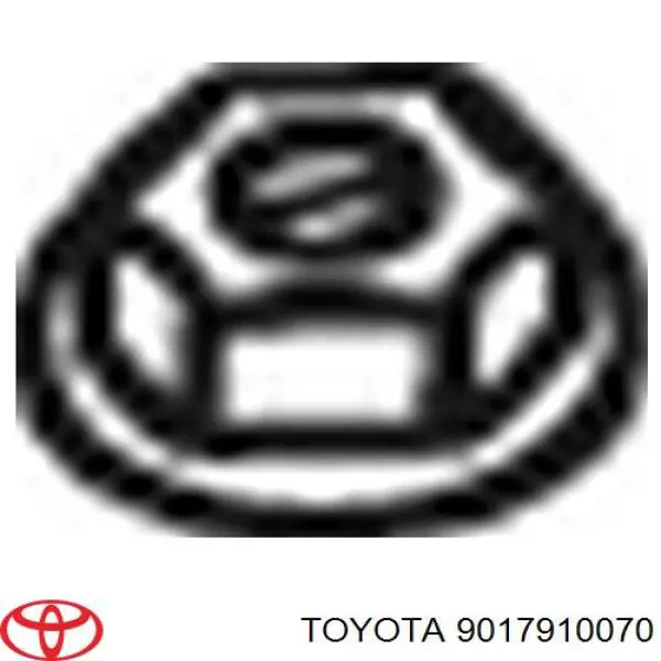 Tuerca, colector de escape para Toyota Hiace (H5)