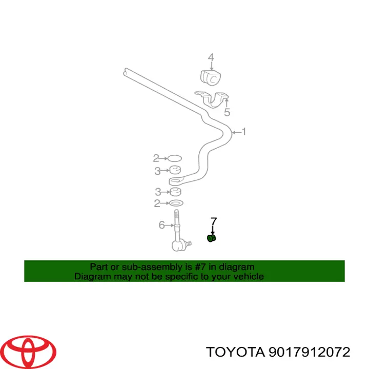 9017912072 Toyota