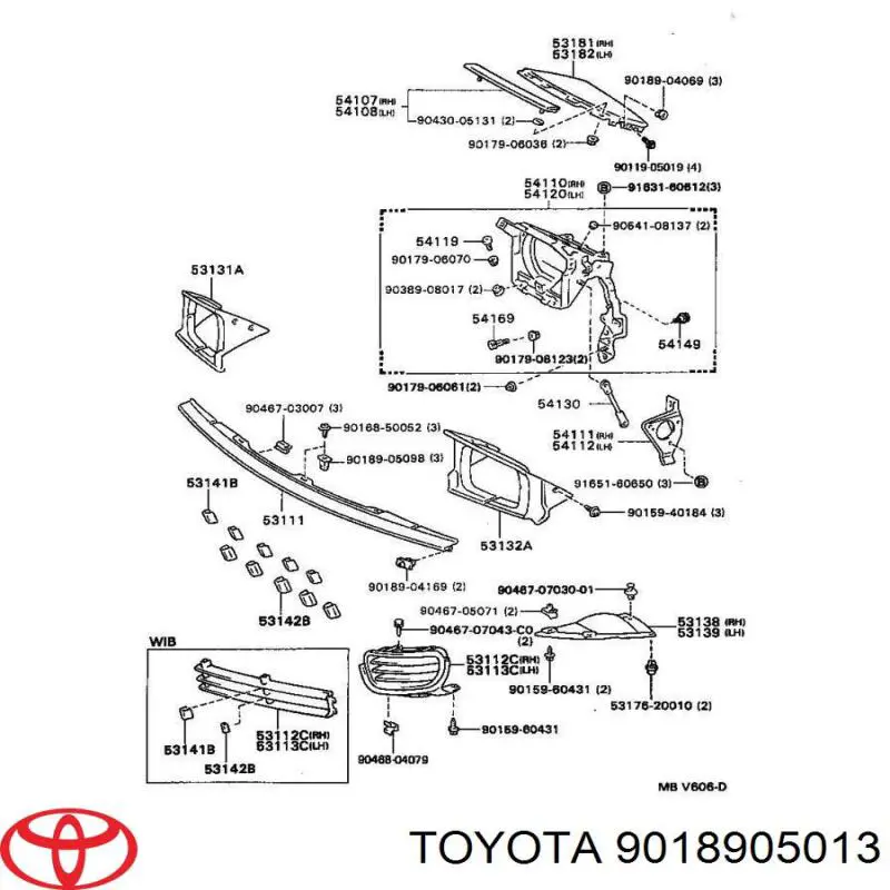 9018905013 Toyota