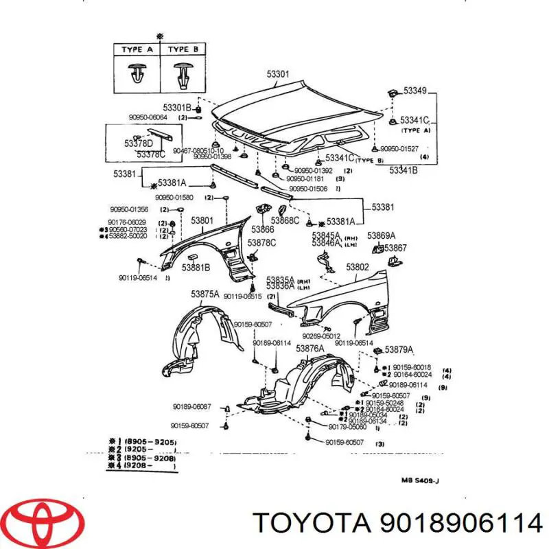  9018906114 Toyota