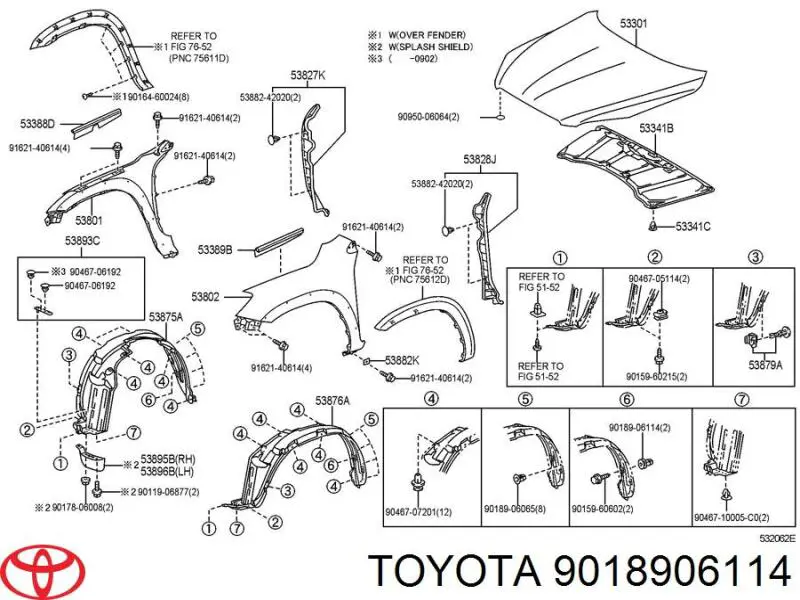 9018906114 Toyota