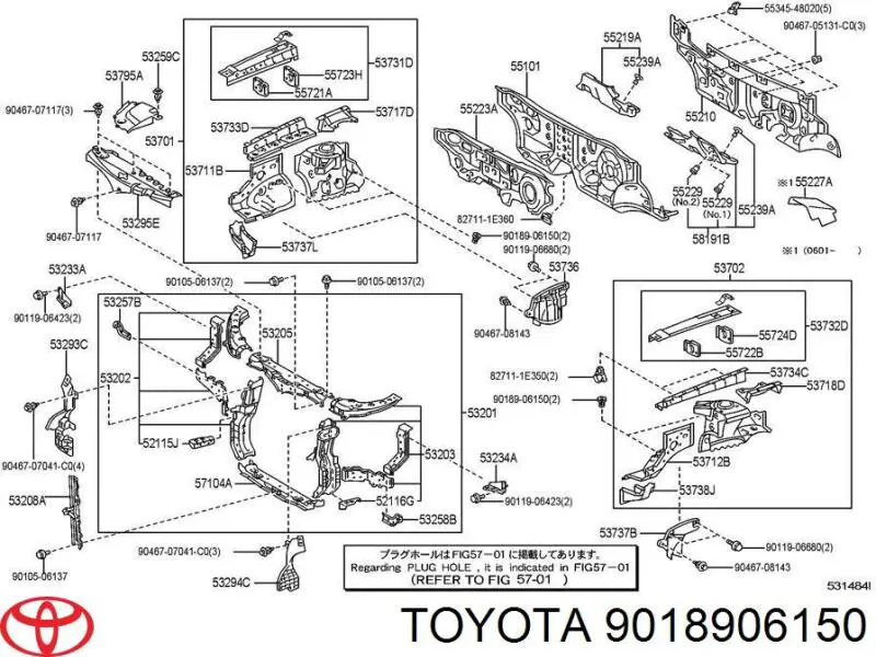 9018906100 Toyota