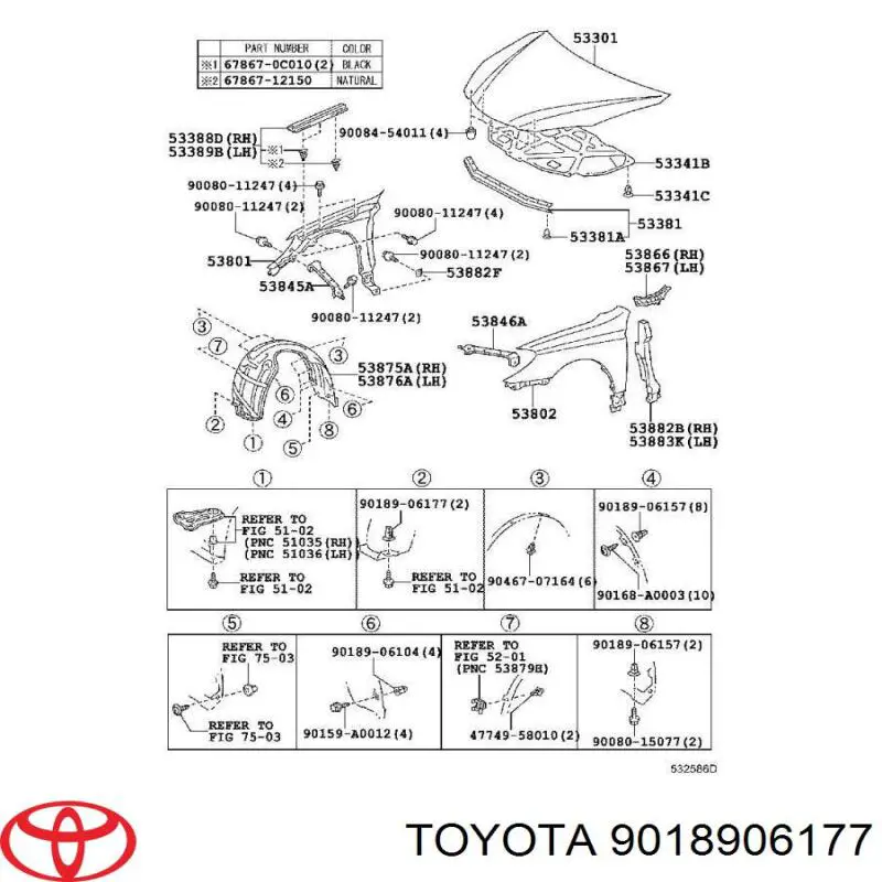  Toyota 9018906177 precio, desde 1,36 EUR