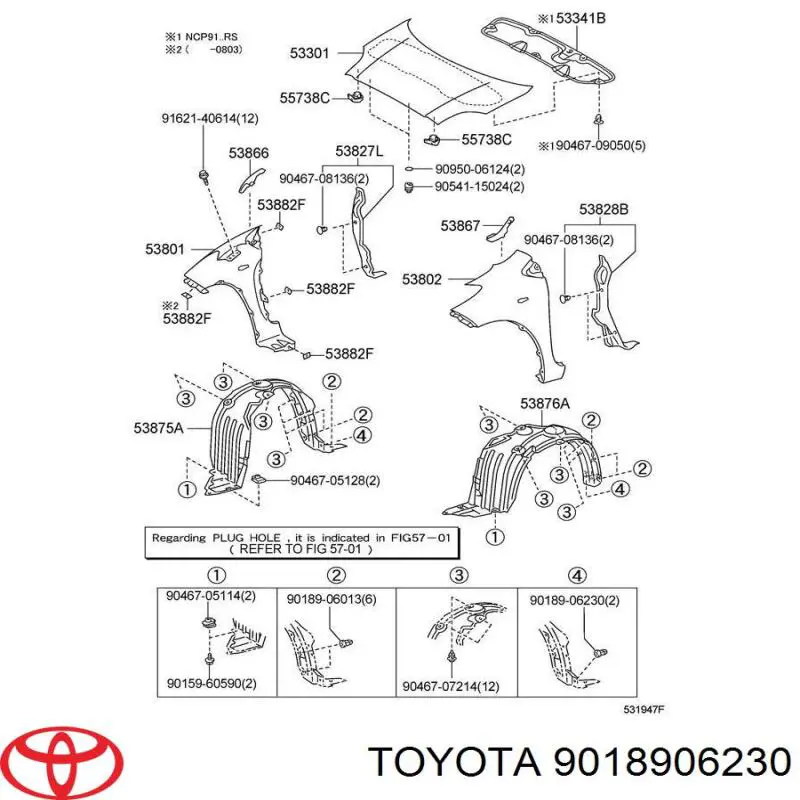  Toyota 9018906230 precio, desde 1,92 EUR