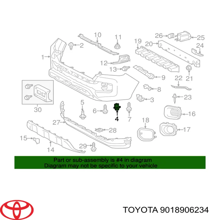 9018906234 Toyota