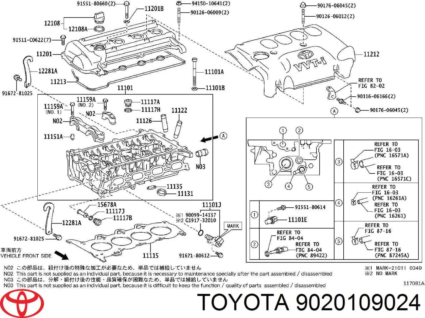 9020109024 Toyota