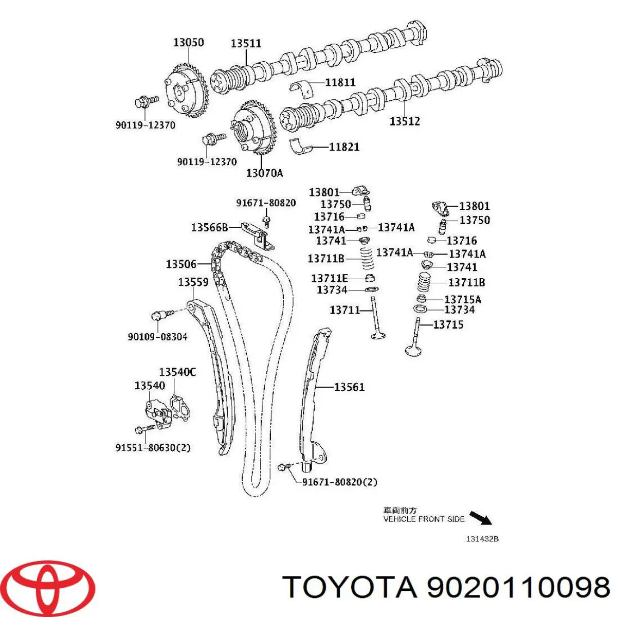 9020110098 Toyota