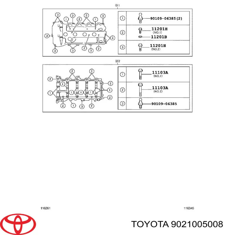 9021005008 Toyota