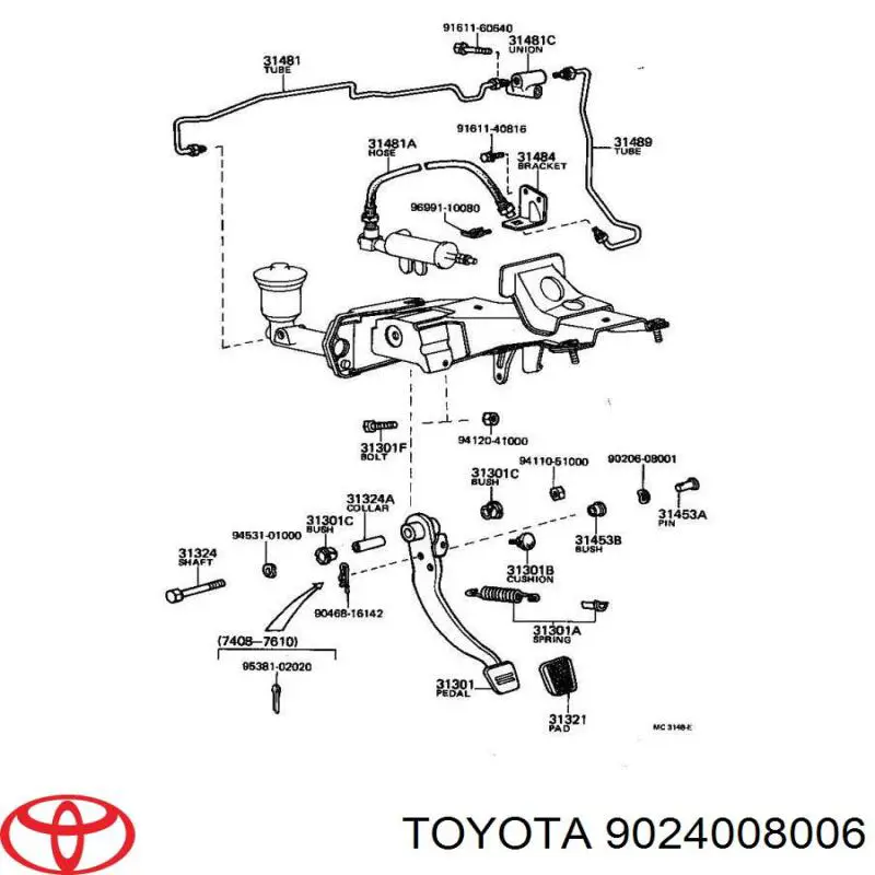 9024008006 Toyota