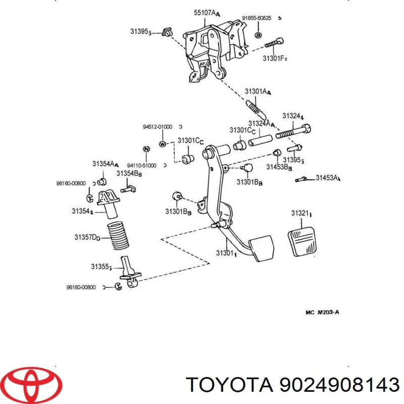 9024908143 Toyota