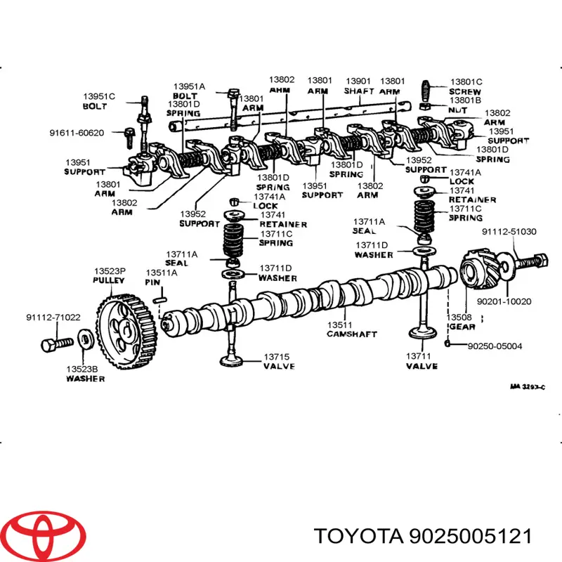  Toyota 9025005121 precio, desde 1,71 EUR