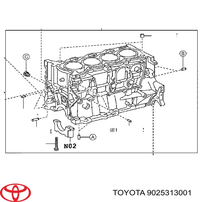 9025313001 Toyota