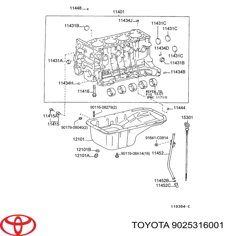 9025316001 Toyota