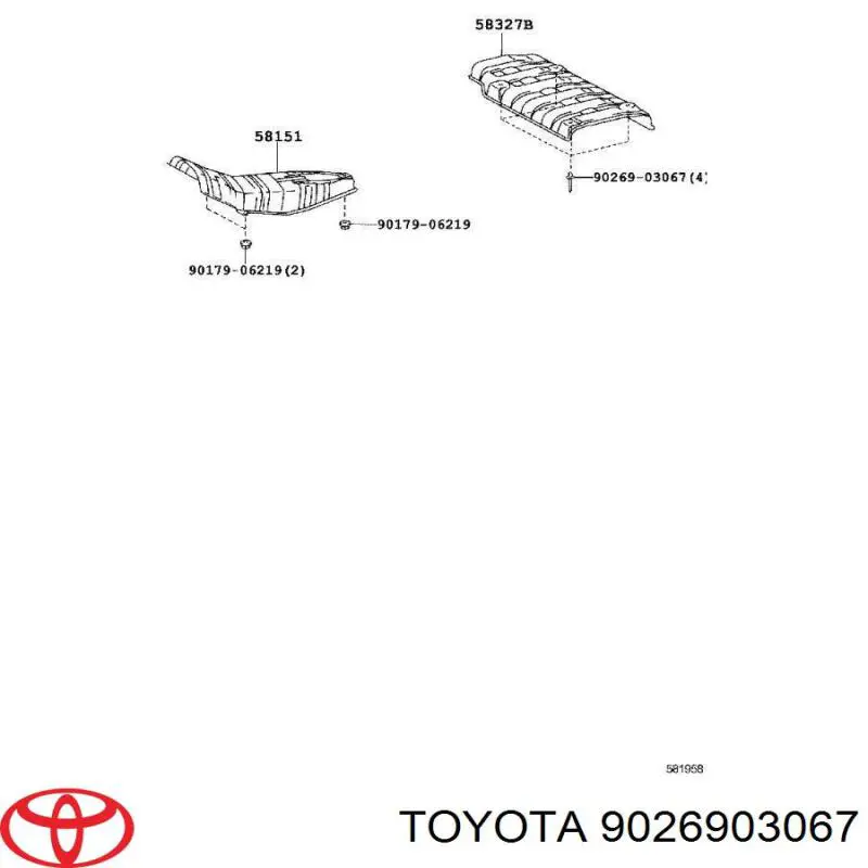  Toyota 9026903067 precio, desde 1,51 EUR