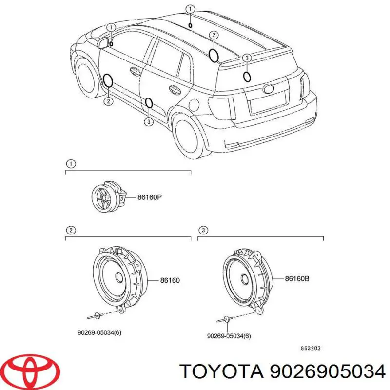 9026905034 Toyota