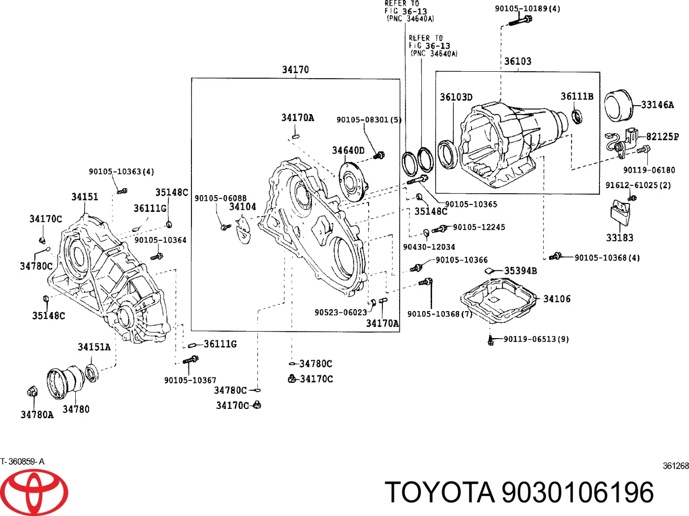 9030106196 Toyota