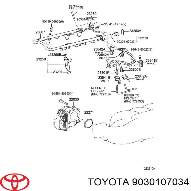  Toyota 9030107034 precio, desde 3,01 EUR