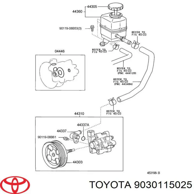 9030115025 Toyota