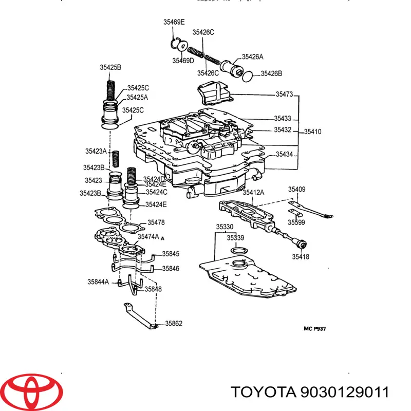 9030129011 Toyota