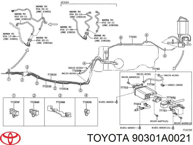 90301A0021 Toyota