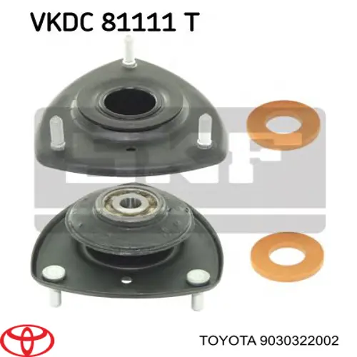 Retén del cojinete de la base delantera del amortiguador Toyota 9030322002 precio, desde 3,92 EUR