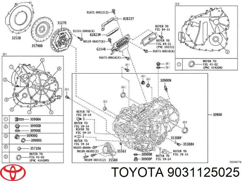  Toyota 9031125025 precio, desde 6,79 EUR