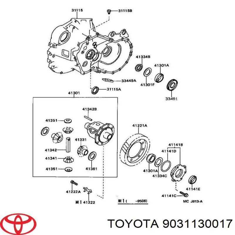 Retén de cigüeñal frontal General Motors P96350161 precio, desde 3,75 EUR