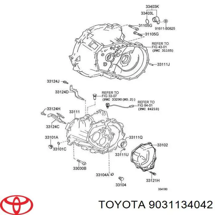 Comprar 9031134042 Toyota Retén del semieje delantero izquierdo