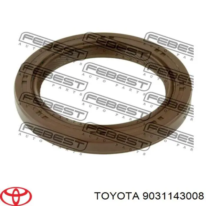 Sello de aceite de transmision, eje central para Toyota Hilux (N)
