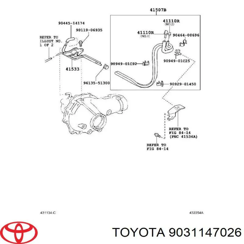 Retén del semieje delantero derecho Toyota 9031147026 precio, desde 8,18 EUR