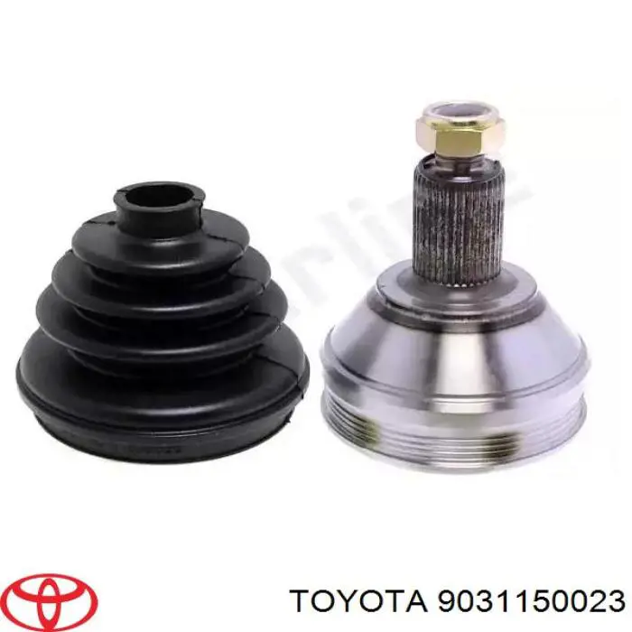 Retén del semieje delantero izquierdo 9031150037 Toyota