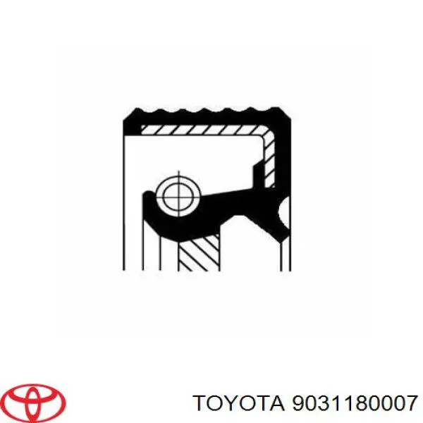 Comprar 9031180007 Toyota Retén de cigüeñal