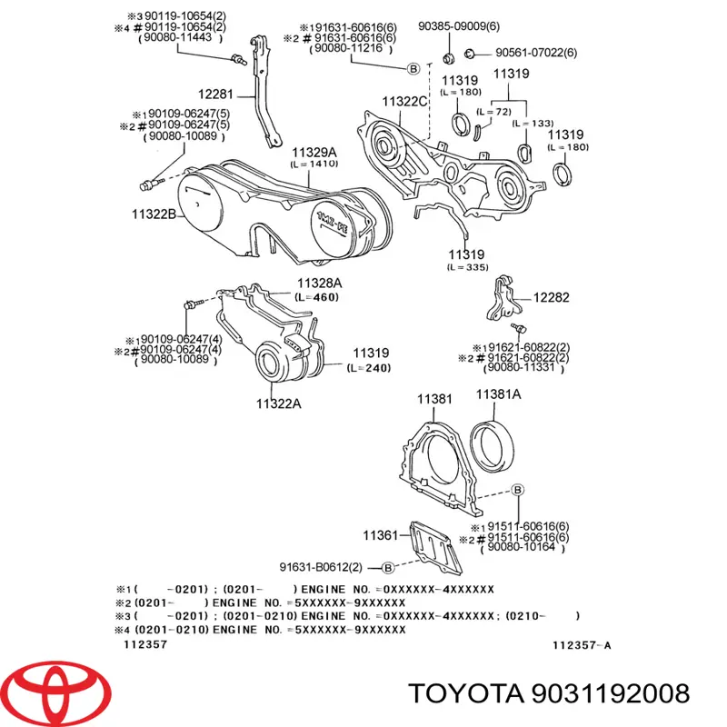 Retén del cigüeñal Toyota 9031192008 precio, desde 23,66 EUR