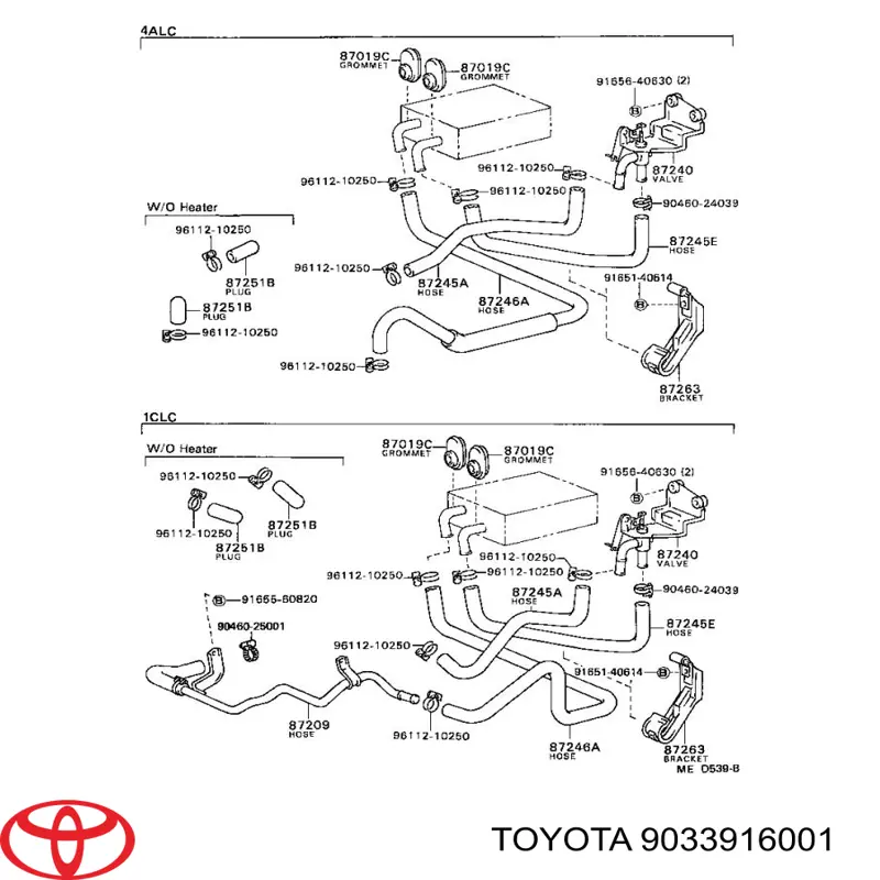 9033916001 Toyota