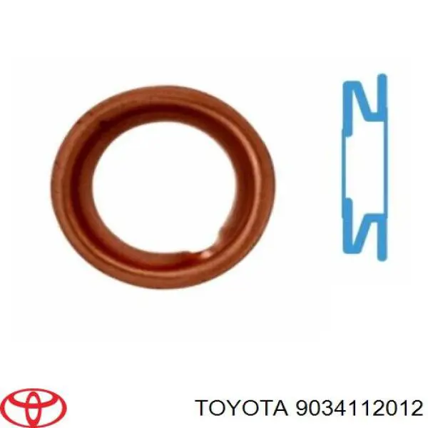 Tapón del cárter de aceite 9034112012 Toyota