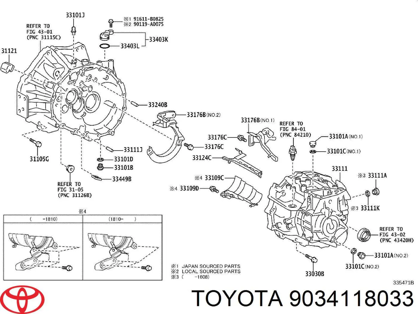  Toyota 9034118033 precio, desde 7,08 EUR