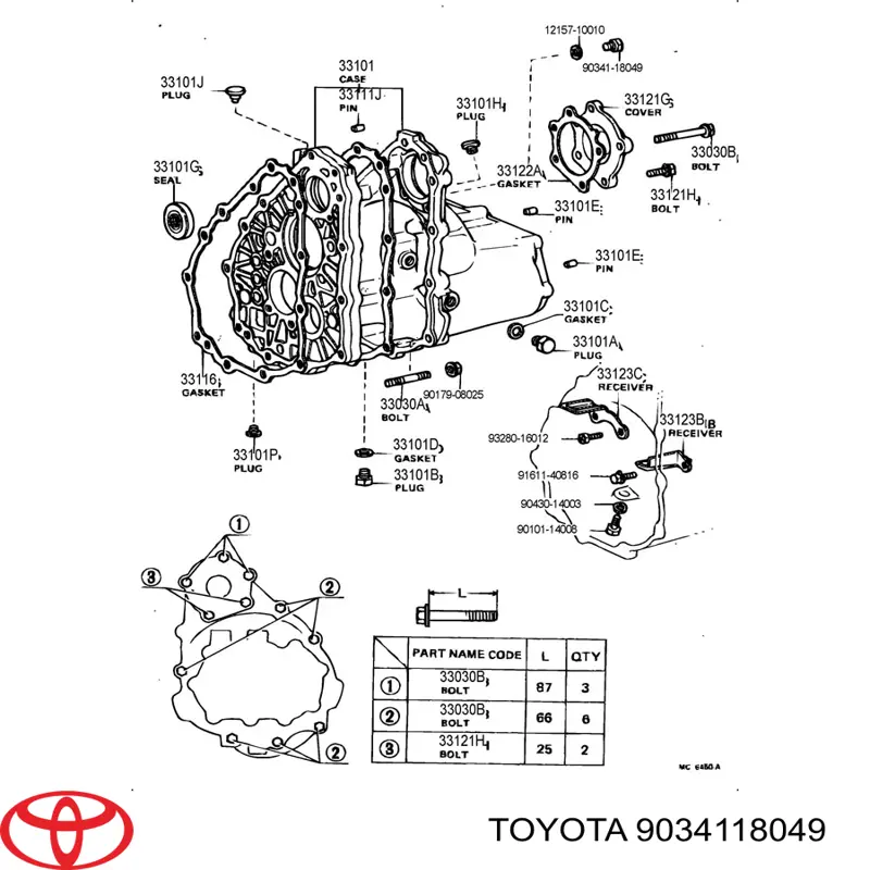 9034118049 Toyota